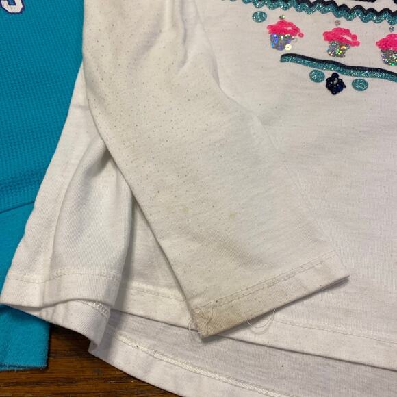 Bundle of girls long sleeve shirts Sz 10/12 - Picture 5 of 7